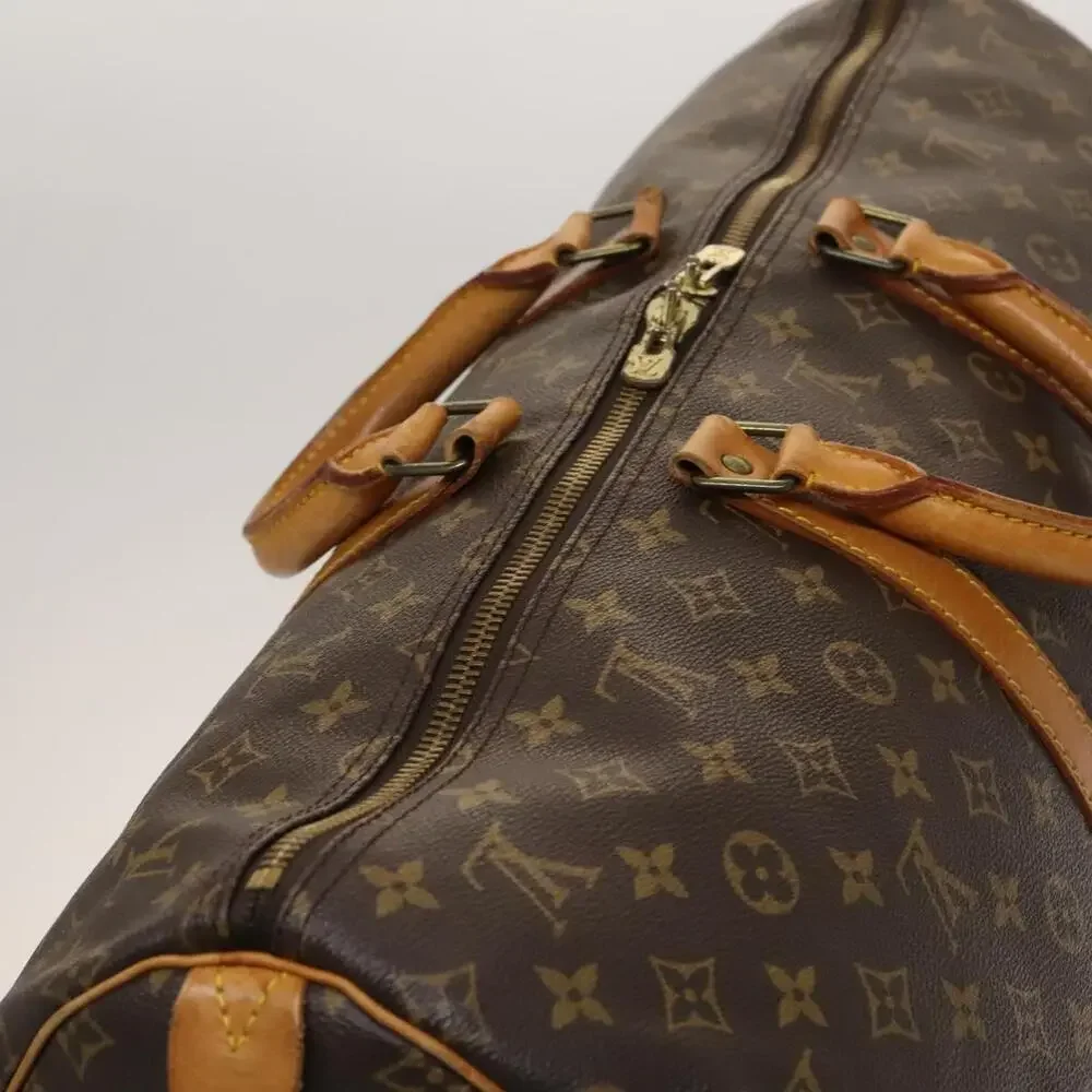 LOUIS VUITTON Monogram Keepall 55 Boston Bag M41424